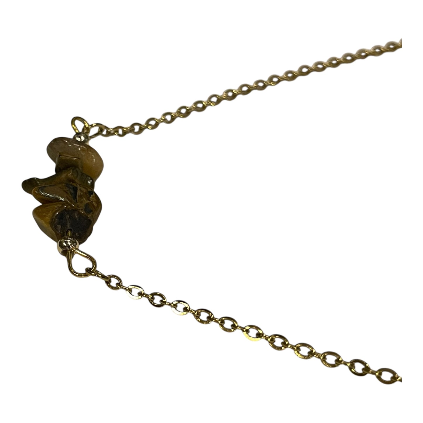 Necklace with Quartz Chip