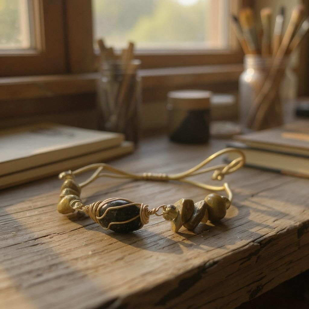 Pulsera Ajustable De Cuarzo