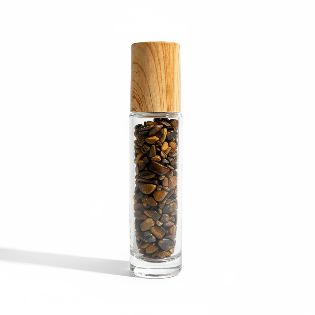 Roll-On für Öl mit Quarz für 12 ml.