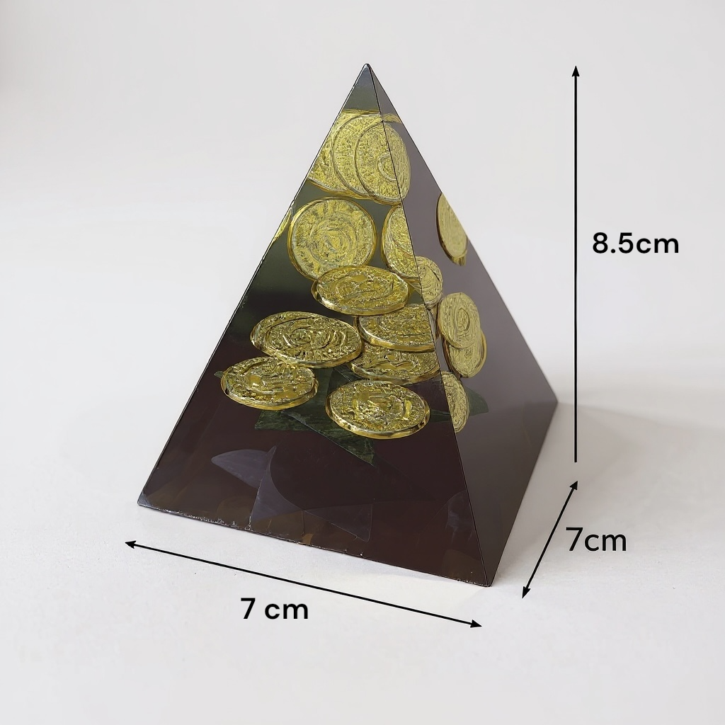 Hochwertige Orgonitpyramide 13 cm