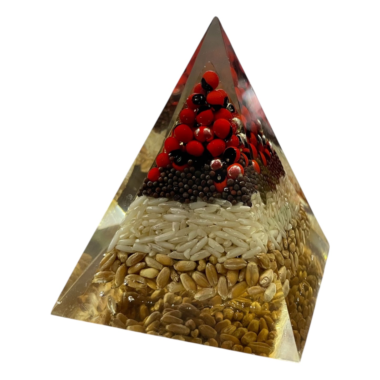 Hochwertige Orgonitpyramide 13 cm