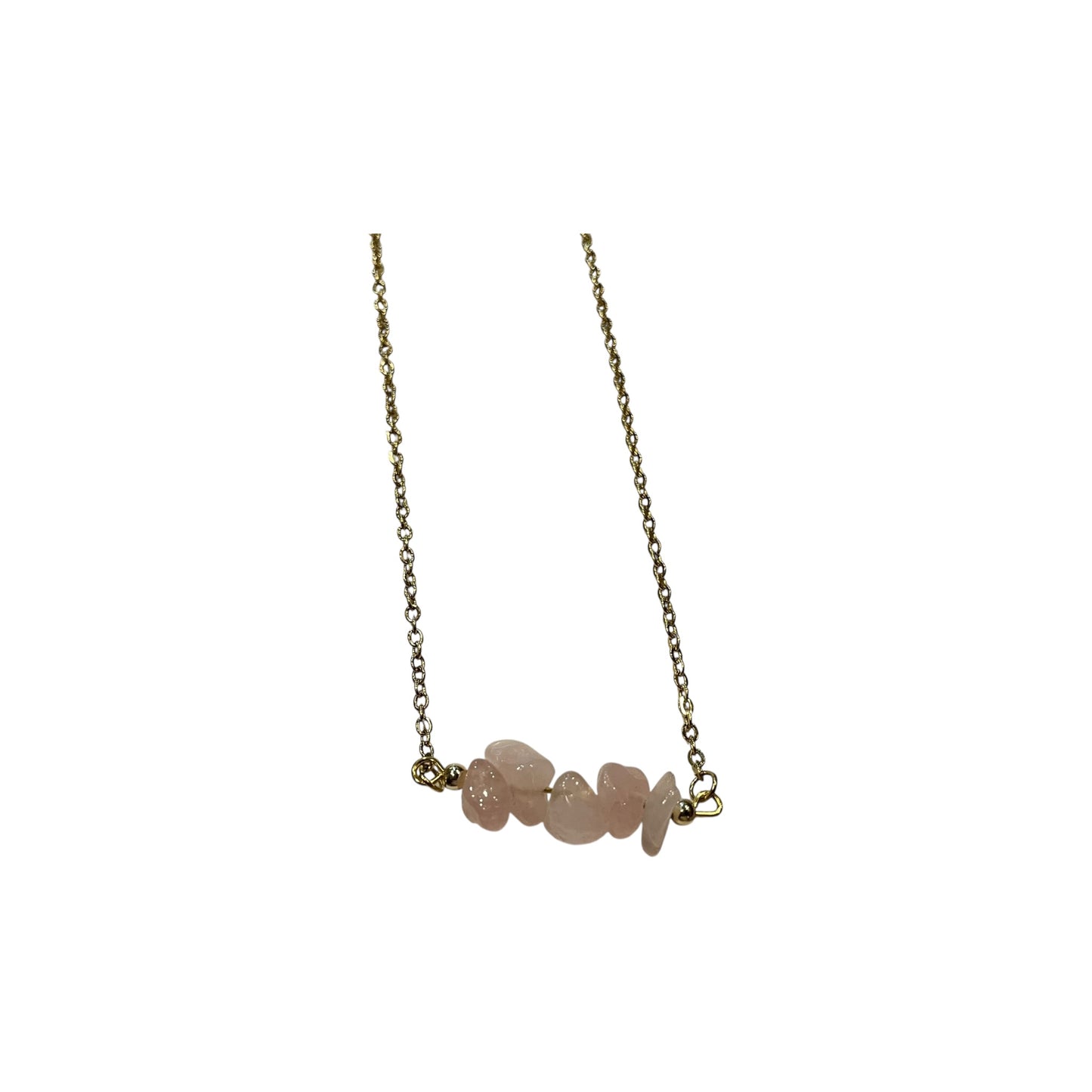 Necklace with Quartz Chip