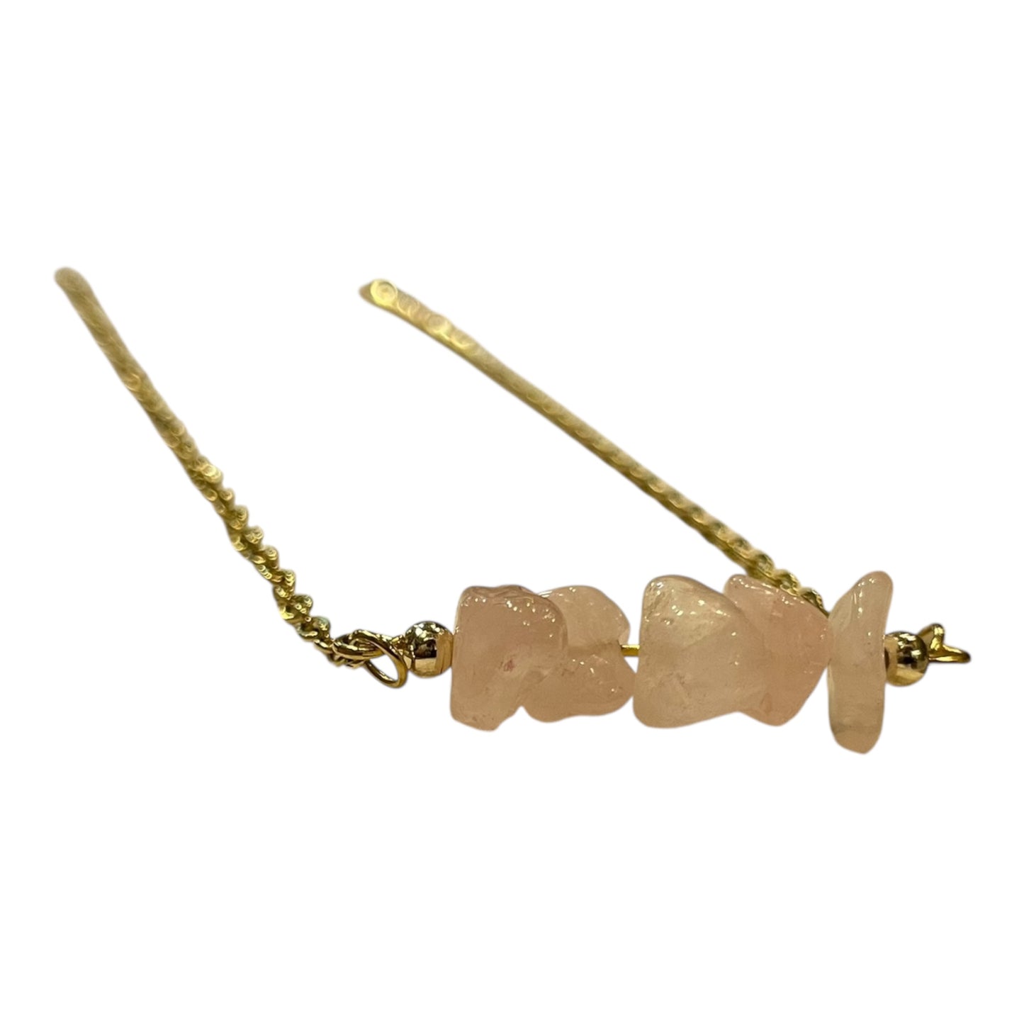 Necklace with Quartz Chip