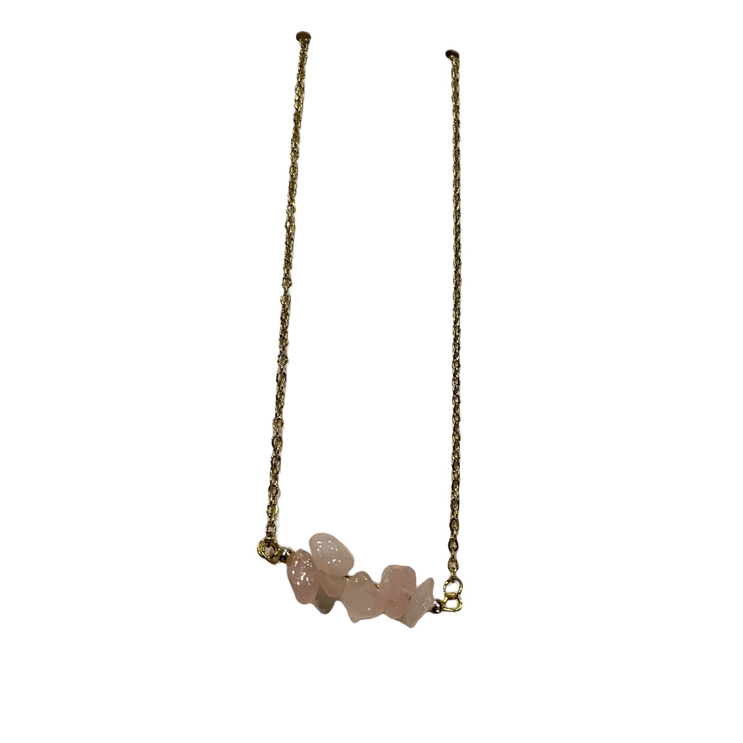 Necklace with Quartz Chip