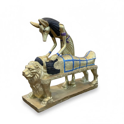 Anubis-Harzstatue 10076 Lety Original.