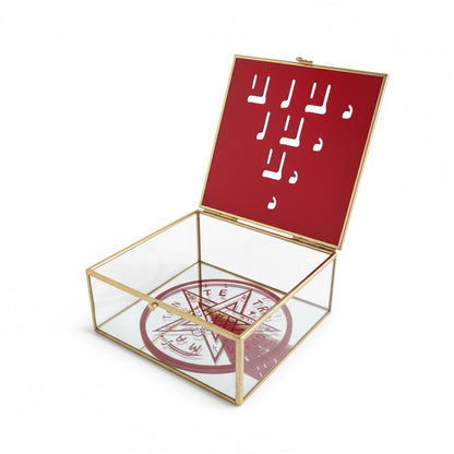 Tetragrammaton Crystal Box 15 cm