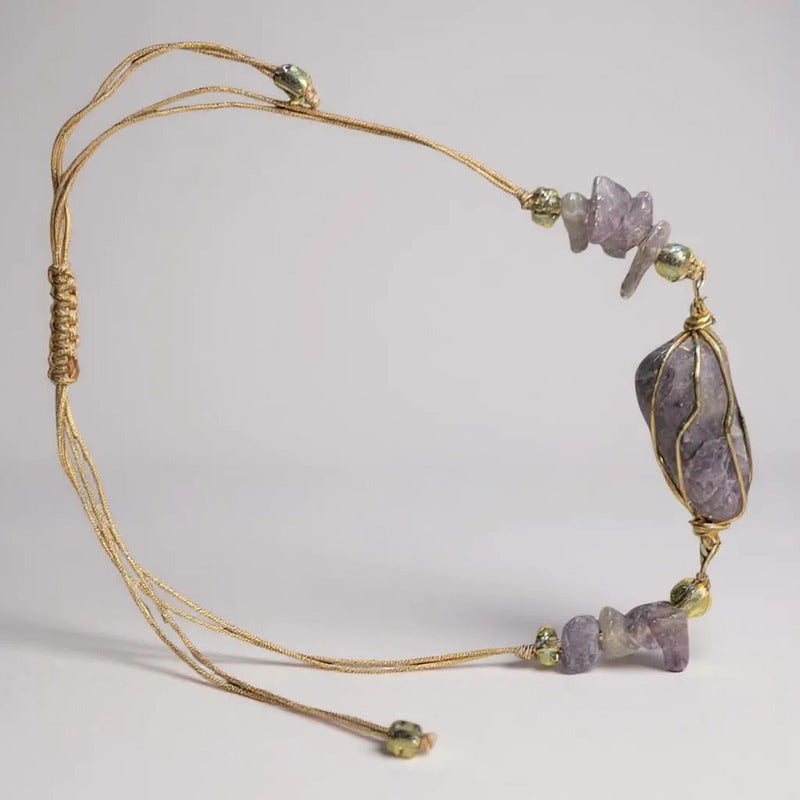 Pulsera Hereje Ajustable De Cuarzo