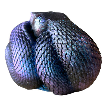 Serpiente Año Nuevo Chino Escultura De Resina