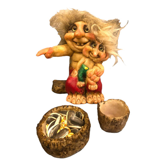 Troll Creativity + Feeder 9 cm National Resin Figure