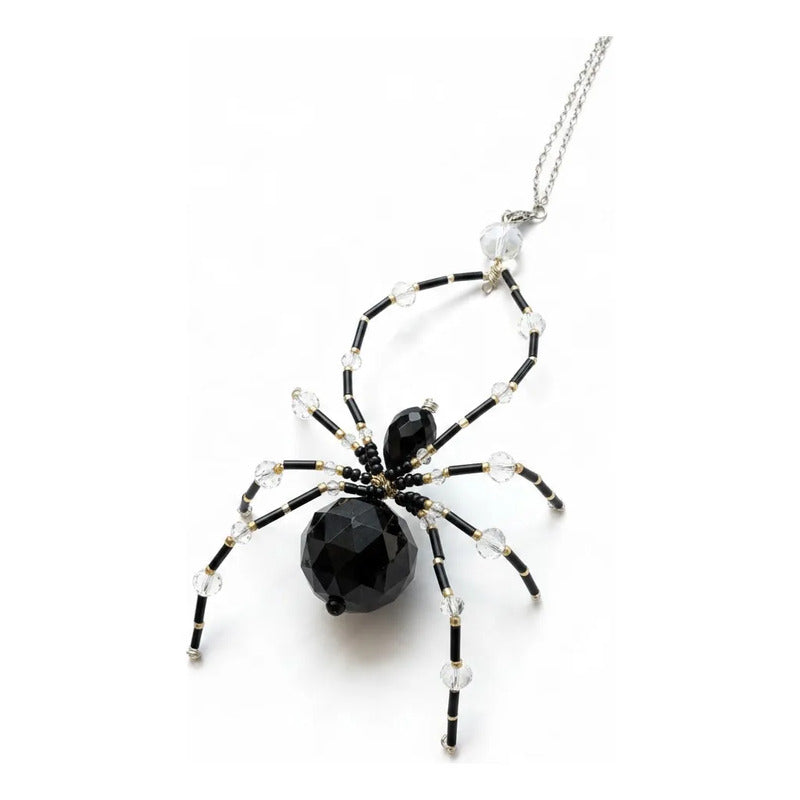 Suncatcher De Cristal En Forma De Araña 12cm Dorado by HEREJE