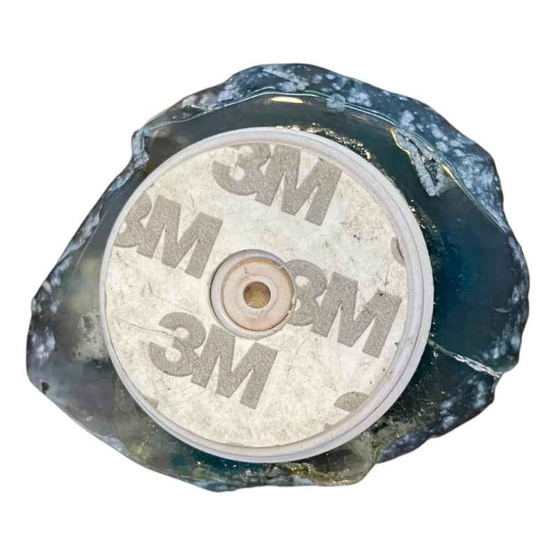 Sujetador, Para Celular De Piedra Natural Azul