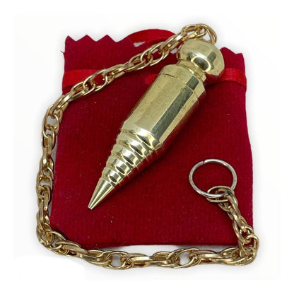 Pendulo Testigo Laton Varios Modelos Radiestesia Reiki