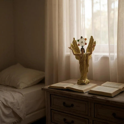 Metatron Arcangel Resina Nacional 34 Cm.