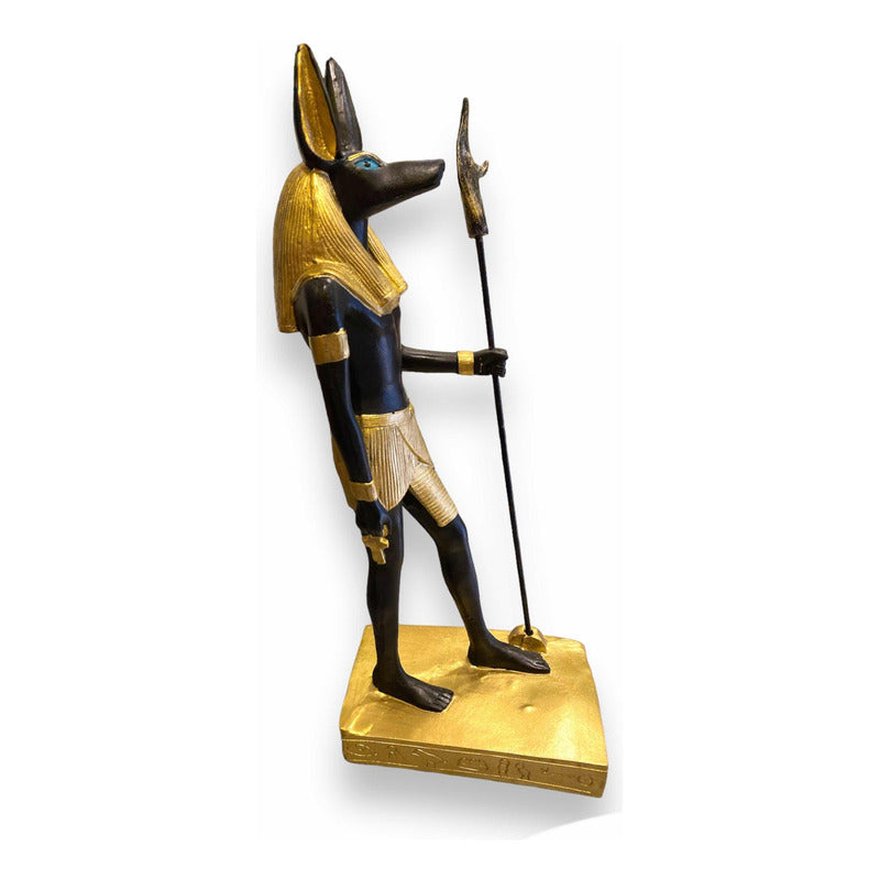 Anubis Flecha 29 Cm Figura De Resina