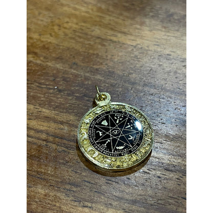 Dije Charm Hereje Estrella Zodiacal Brillante 30mm