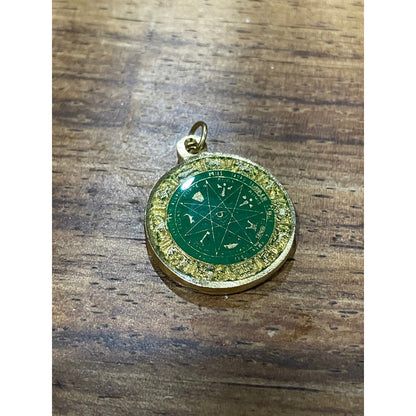 Dije Charm Hereje Estrella Zodiacal Brillante 30mm