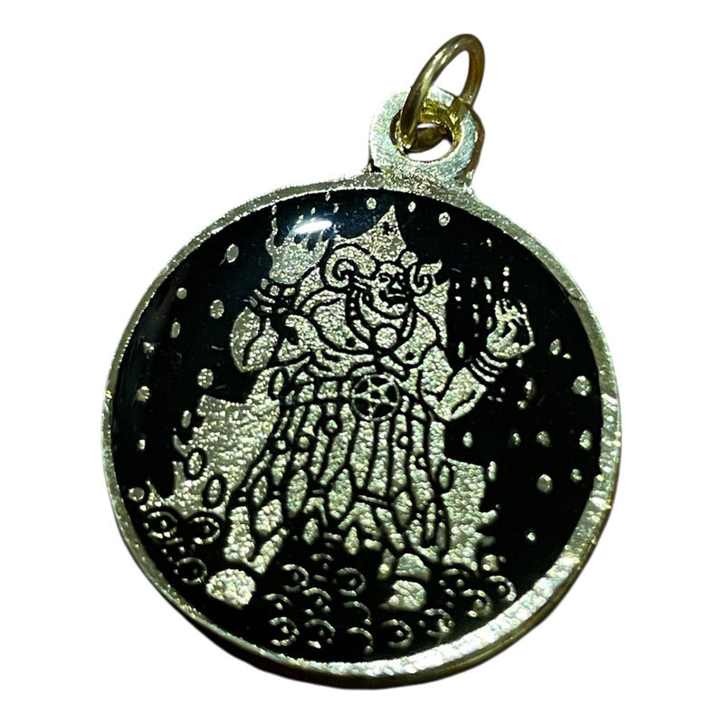 Mammon 25mm Dije Encapsulado Brillante Hereje Clássica.