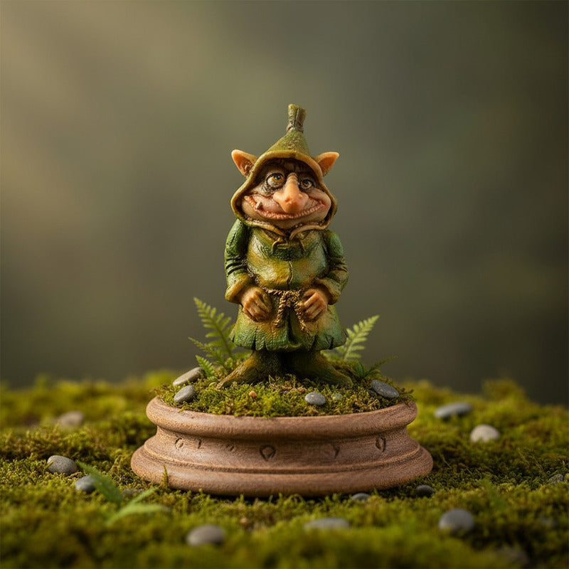 Duende Martillo Figura De Resina