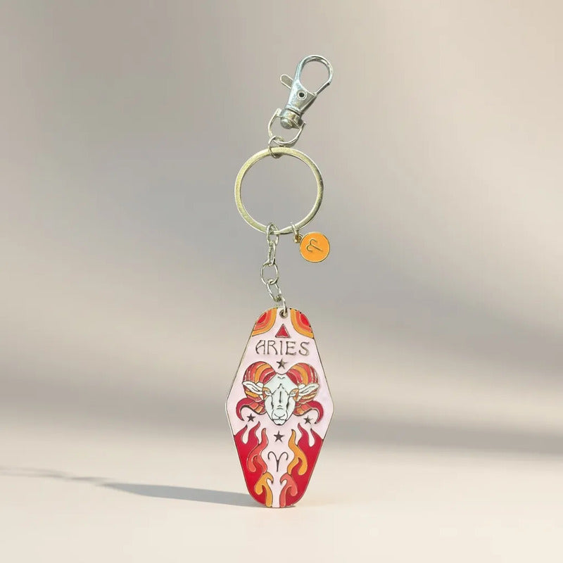 Llavero Zodiacal Hereje Diseño Astrológico Original Aries
