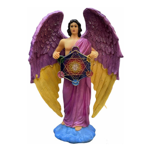 Metatron Archangel In National Resin Hand Painted 23 Cm