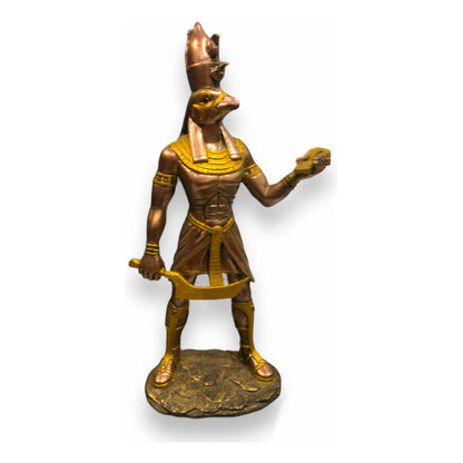 Chrome Horus 29cm Resin Figure