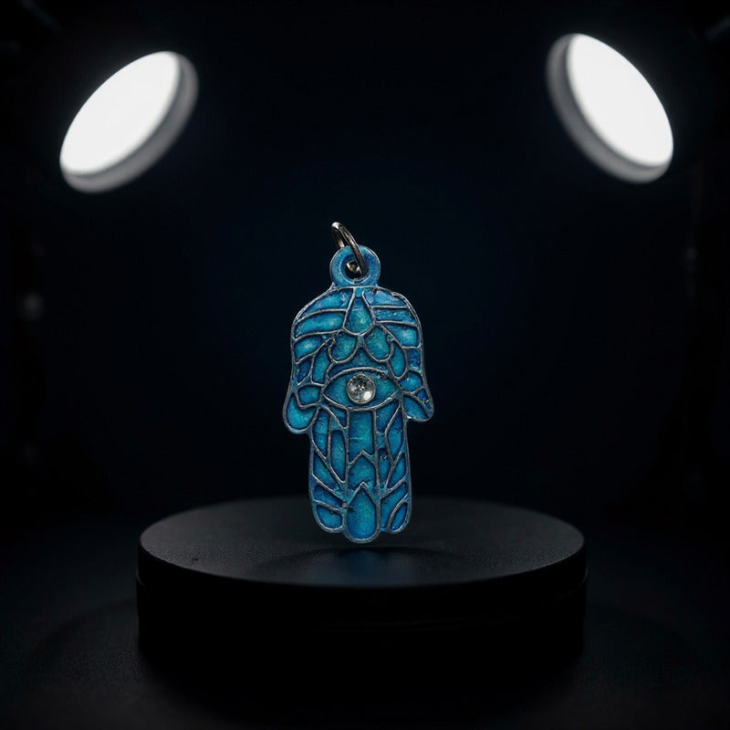 Dije Mano De Fatima Encapsulado 3 Cm De Altura