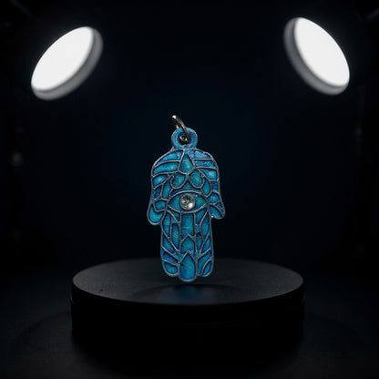 Dije Mano De Fatima Encapsulado 3 Cm De Altura