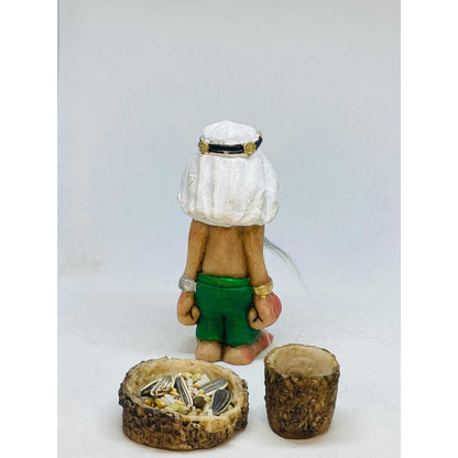 Troll Money (jalil) + Feeder 11 Cm Resin Figure.