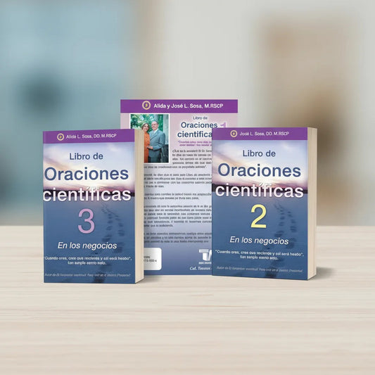 Kit Oraciones Científicas: Libro Oraciones Científicas 1 + Libro Oraciones Científicas 2 + Libro Oraciones Científicas 3 by HEREJE