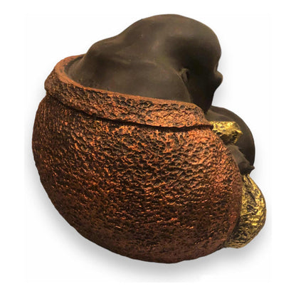 Buddha Ball Resin Figure