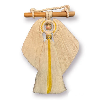 Macrame Arcangel 20x33x4 Cm Colgante Varios Colores A Elegir