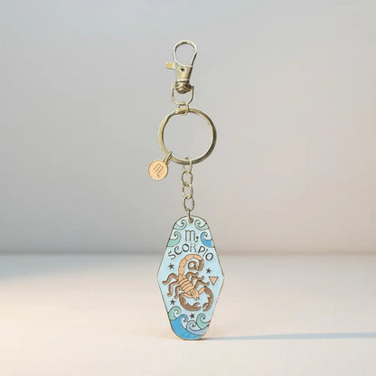 Llavero Zodiacal Hereje Diseño Astrológico Original Escorpio