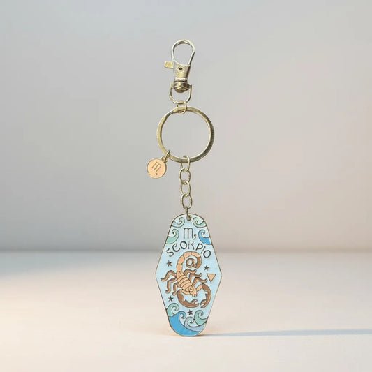 Llavero Zodiacal Hereje Diseño Astrológico Original Escorpio