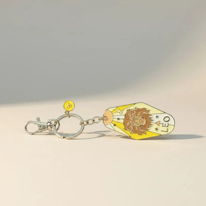 Llavero Zodiacal Hereje Diseño Astrológico Original Leo
