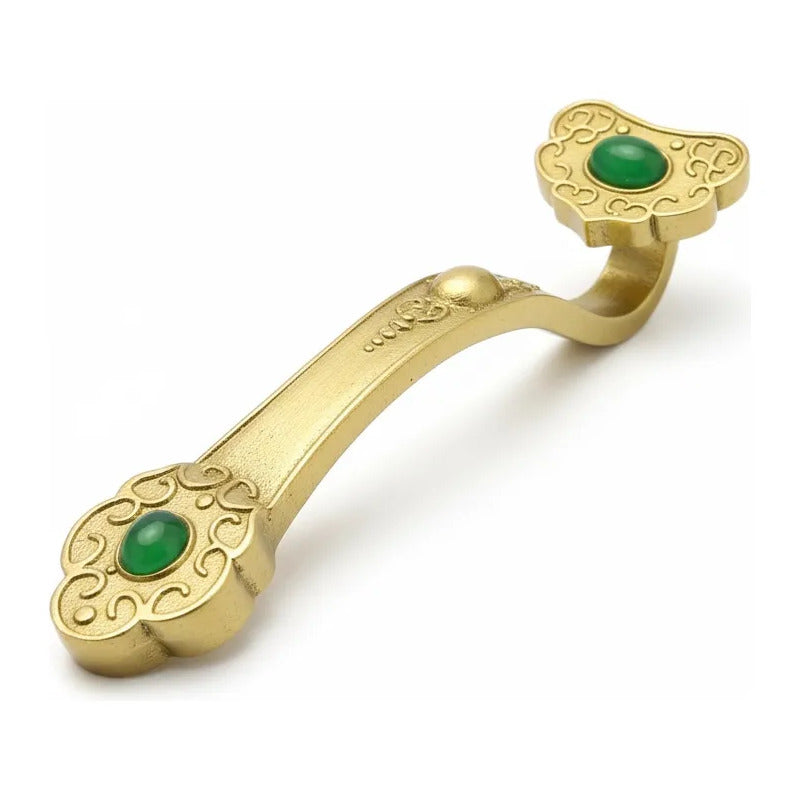 Ru Yi Amuleto De Metal Para La Riqueza 7.5 Cm Dorado