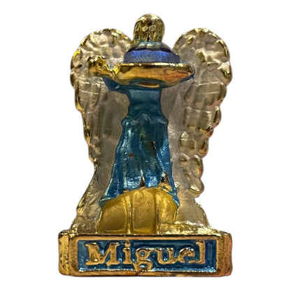 Set De 7 Arcangeles Decorativos, Figuras Miniaturas De Metal