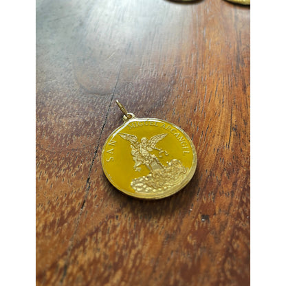 San Miguel Medalla Dorada Y Encapsulada 30mm Varios Colores