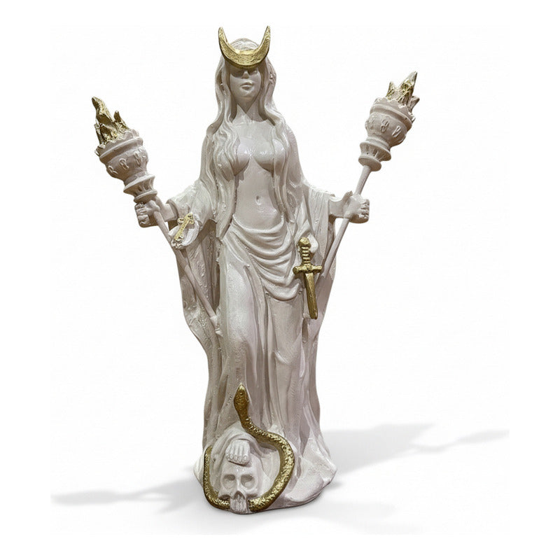 Hecate Escultura De Resina De 16 Cm De Alto by HEREJE