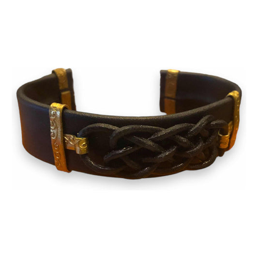 Leather Type Sintin Knot Bracelet
