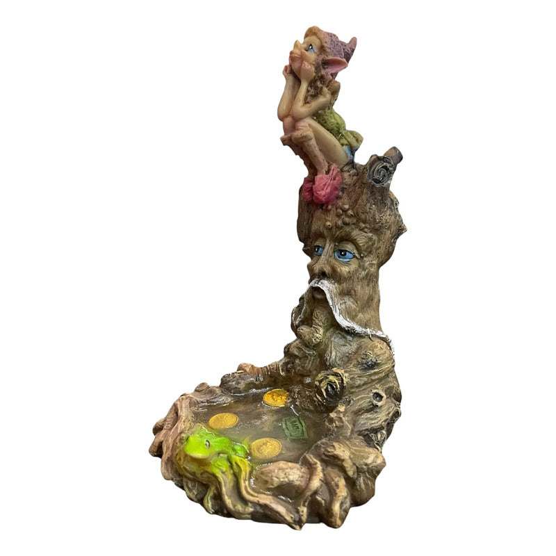 Porta Inciensos En Forma De Arbol Artesanales Arbol Charco 21 Cm Altura Arbol Charco by HEREJE