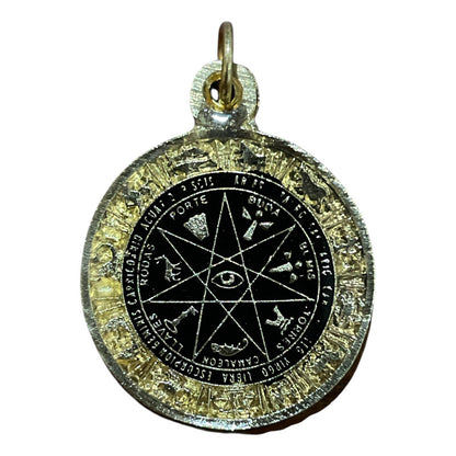 Dije Charm Hereje Estrella Zodiacal Brillante 30mm