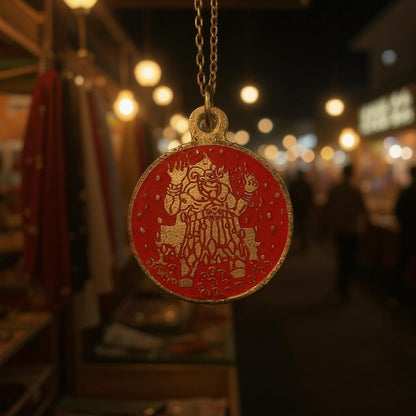 Mammon 30mm Troquelado Dije Encapsulado.