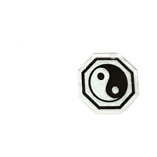 Yin Yang Rune Ritualized and Serene Amulet