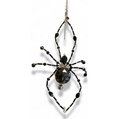 Suncatcher De Cristal En Forma De Araña 12cm Negro by HEREJE