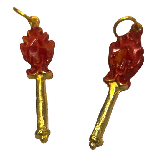 Flaming Sword Feng Shui Amulet