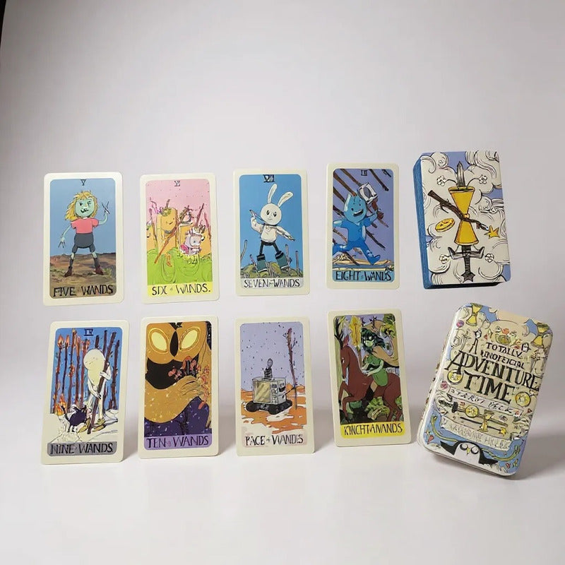 Tarot Hora De Aventura Caja De Metal