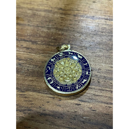 Dije Charm Hereje Estrella Zodiacal Brillante 30mm