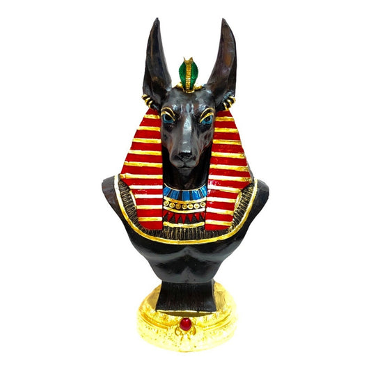 Anubis Bust Figure National Resin 22 Cm