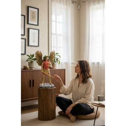 Arcangeles De 35cm Altura Figura De Resina Modelo A Elegir