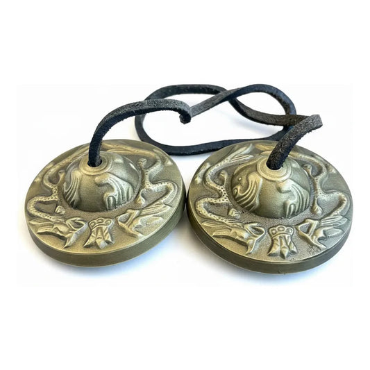 Cymbalo Tibetano Cuenco 7 Metales Indu 7 Cm